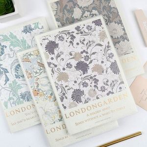 Estuche de Plástico para Cuaderno Estilo Chino, Creativo, Elegante, Simple, Retro, para Oficina, Estudiantes, con Líneas Horizontales, Marca London Garden - Product Image 1