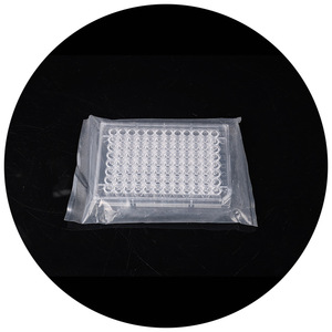 Plaque de réaction de coagulation sanguine Feiyue 96 Well, micro-plaque de laboratoire en plastique à fond en V et en U pour tests - Product Image 4