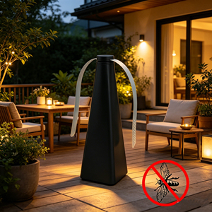 Ventilador Ahuyentador de Moscas para Mesa de Exterior, Ventilador Eléctrico Automático Silencioso para Repeler Moscas en Interiores y Exteriores, Dispositivo Anti-Moscas, Fabricante OEM ODM - Product Image 1