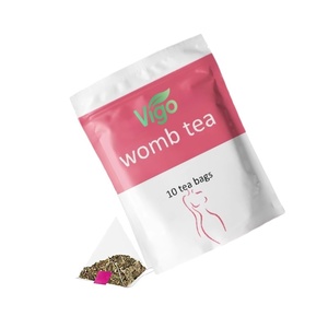 Suppléments à base de plantes pour la fertilité des femmes 10 sachets de thé de l'utérus pour la désintoxication et le soutien des règles Marque privée personnalisée - Product Image 4