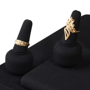 Jinsky Luxury rotating Jewelry Store vetrina <span class=keywords><strong>espositore</strong></span> Set busto collana pendente Rack <span class=keywords><strong>espositore</strong></span> per gioielli in metallo Stand - Product Image 4