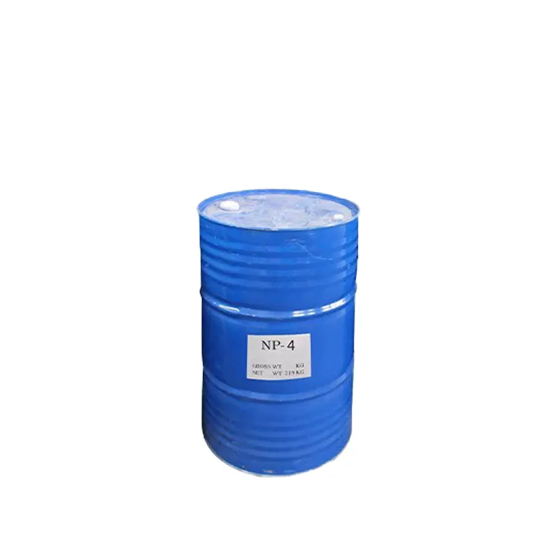 Yüksek kaliteli yüzey aktif NP Nonylphenol ethoksilates Np 4 CAS 9016-45-9 satılık temizle, boyalar ve kaplamalar için renksiz sıvı