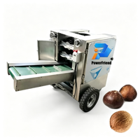 Commerciële multifunctionele kokosnootschiller en -harenverwijderaar voor fruitverwerking, ontpitmachine met tevredenheidsgarantie