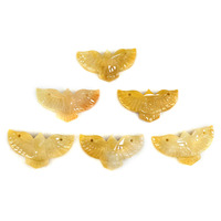 Pendentif Arbre de Vie en Agate Naturelle Semi-Précieuse en Forme de Goutte, Enroulé de Fil