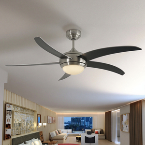 Quạt trần khách sạn trần trang trí 5 MDF Blades điều khiển từ xa quạt trần với ánh sáng - Product Image 1