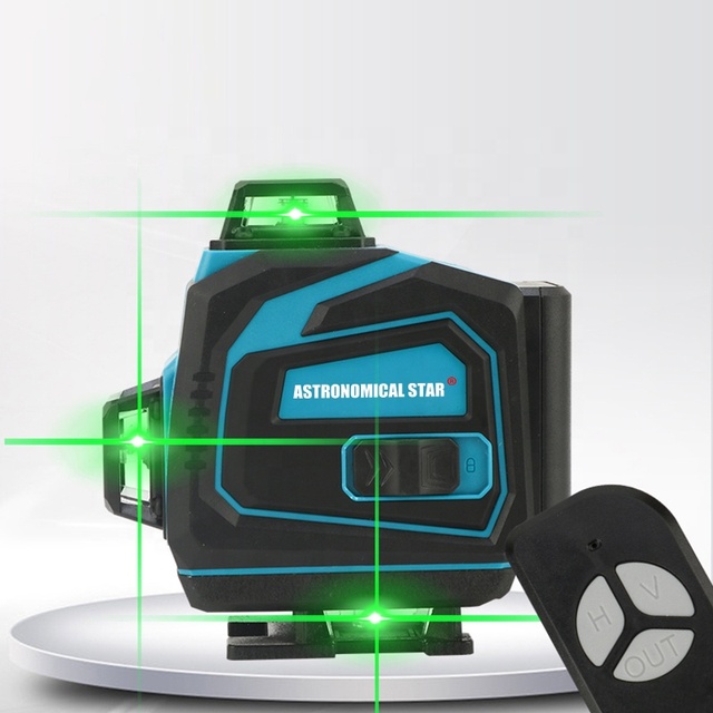 High Quality 16 Lines 4D Green Beam Laser Level Self Leveling
