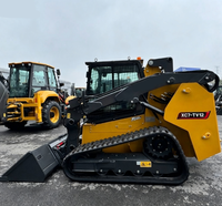 Mini-chargeuse sur chenilles High Dump XC7-TV12 35 °   Capacité de franchissement de 220 mm pour les travaux de construction agricole