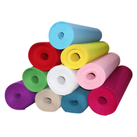Feutre 100 % polyester en feuille, couleur personnalisée, tissu non tissé pour l'absorption acoustique, rembourrage, matériau pour chaussures, usage industriel