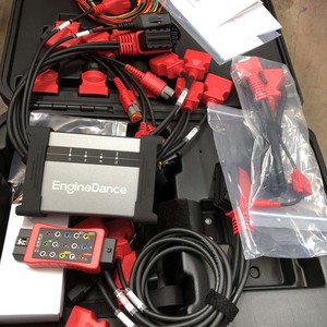 Machine de réglage ECU Engine Dance X5 Ultra pour camions diesel et tous véhicules utilitaires, outil de diagnostic de compatibilité OLIVER noir - Product Image 1