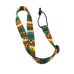 Grosir tali gitar kulit dapat disesuaikan campuran warna kustom desain OEM senar instrumen musik Aksesori - Product Image 3