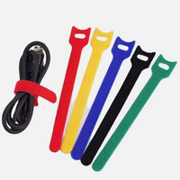 30PCS 50PCS 100PCS PACK Velcroes Attaches en nylon réutilisables à dos nu, attaches pour câbles, attaches auto-agrippantes, sangles Velcroes