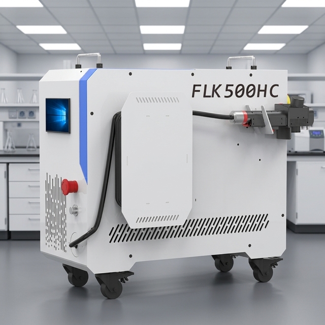 500 Watt Pulse Fiber Laser Cleaning Machine for Stainless Steel & Metal Wood Rust Paint Removal-Portable New