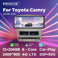 Lecteur multimédia Android MEKEDE Autoradio Car-play Auto 8core 7870 12 + 256GB Écran 12.3 pouces pour Toyota Camry 2006-2011