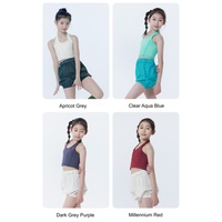 Top Corto Tipo Halter para Niñas Baiwu, Ropa de Entrenamiento de Ballet para Niñas, Tops Deportivos Profesionales para Gimnasia y Danza 126211264