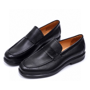 Mocasines de Hombre de Alta Calidad, Clásicos, Parte Superior de Piel de Vacuno, Suela de Goma Antideslizante, Refuerzo Envolvente, Estilo Discreto para Negocios, Ferragamos - Product Image 4
