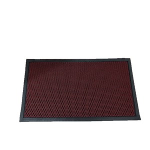 Tapete de Entrada para Hotel, Tejido Elástico 3DTPE, Delgado, Rectangular, Antideslizante, con Base de Goma, Diseño Geométrico Moderno, Polipropileno - Product Image 3