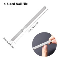 Pousse-cuticules double extrémité en acier inoxydable, pince à épiler, outil de nettoyage des peaux mortes pour pédicure, manucure et nail art