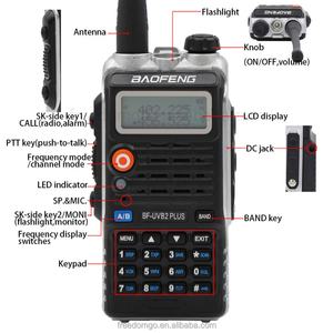 Radio Walkie Talkie Baofeng B2 PLUS 5W VHF UHF, Transmisor Receptor PTT FM, Radios de Largo Alcance, Walkie-Talkies BFUV-B2 PLUS - Product Image 6