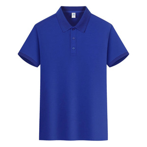 Camisa Polo de Color Sólido, Algodón, Manga Corta, Ropa de Trabajo Corporativa, Uso Diario - Product Image 1