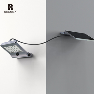 ไฟสปอร์ตไลท์โซลาร์เซลล์ SRESKY ความสว่างสูง 2000 ลูเมน พร้อมเซ็นเซอร์ตรวจจับความเคลื่อนไหว กันน้ำ สำหรับภายนอกอาคาร ใช้ในบ้าน สวน - Product Image 3