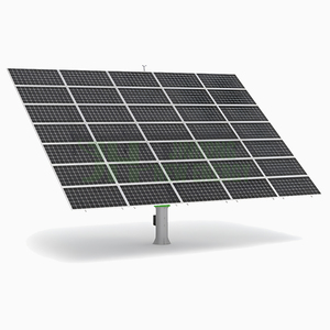 Traqueur <span class=keywords><strong>solaire</strong></span> moyen 20kw Jinhong système de traqueur <span class=keywords><strong>solaire</strong></span> à double <span class=keywords><strong>axe</strong></span> Traqueur <span class=keywords><strong>solaire</strong></span> à entraînement pivotant pour centrale électrique hors réseau - Product Image 4
