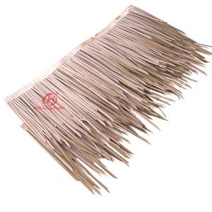 لفة تسقيف من القش الصناعي والصديقة للبيق ، سهلة التركيب ، صيانة منخفضة ، غطاء بلاستيكي لأوراق النخيل ، زينة للحدائق - Product Image 2