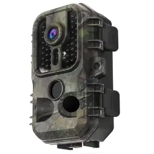 Kamera berburu foto dan Video 4K 30MP, Ultra jernih, Sensor pelacak pemantauan luar ruangan dengan penglihatan malam IR untuk perekaman hewan