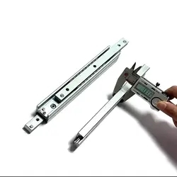 C Rollon Heavy Duty telescopico Slider guida in acciaio ad alto carico 28mm di larghezza 13mm di spessore Custom a due vie Slider Load1500Kg, - Product Image 4