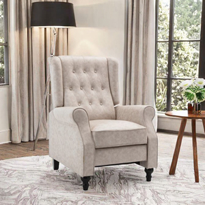 เก้าอี้โซฟาเดี่ยวสไตล์อเมริกันคลาสสิก ผ้าหุ้มแบบมีซิป เก้าอี้ลาย<span class=keywords><strong>เสือ</strong></span> พนักพิงสูง เก้าอี้พักผ่อน เก้าอี้เดี่ยวสำหรับระเบียง - Product Image 3