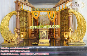 Paneles de pavo real para entrada de boda, decoración tradicional de entrada de boda, Panel de pavo real, hermoso Panel de pavo real para boda - Product Image 5