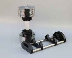 Manubri Regolabili Intelligenti con Cambio <span class=keywords><strong>Peso</strong></span> Automatico Unisex per Palestra e Fitness in Ghisa Elettroplaccata Set 16/36KG Modello KTYL-001 - Product Image 6