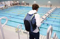 Sac de sport de triathlon 70L avec compartiment étanche en polyester - Échantillon gratuit