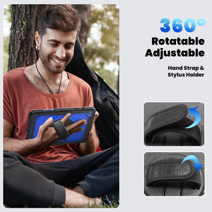 Funda con Soporte Giratorio 360° a Prueba <span class=keywords><strong>de</strong></span> Golpes para <span class=keywords><strong>Tablet</strong></span> <span class=keywords><strong>Samsung</strong></span> Tab A9 8.7 X110 X115 - Product Image 6