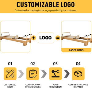 Nhà Máy bán hàng trực tiếp xách tay Yoga máy tập thể dục có thể gập lại căng đào tạo Pilates Cải Cách cho sử dụng thương mại - Product Image 3