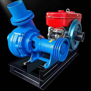 Bomba de Agua de Hierro con Motor Diésel Autocebante, de Alto Caudal y Diseño Móvil para Riego, Drenaje y Obras de Construcción - Product Image 5