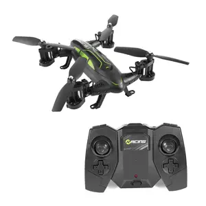 Fimi — Drone de caméra Air/route RC 2 en 1, quadricoptère RC 6 axes 4CH, hélicoptère avec caméra HD, grande vitesse 4WD