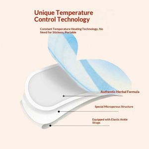 Patch chauffant jetable à l'armoise pour les pieds, auto-chauffant, compresse chaude à la vapeur, usage domestique - Product Image 1