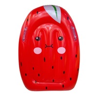 Planche de surf gonflable transfrontalière, flotteur fruité pour enfants, jouet aquatique, flotteur d'apprentissage de la natation, kickboard