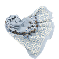Nouveau Style pas cher personnalisé Voal Miracle impression longue fleur châles écharpe pour les femmes musulmanes