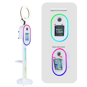 Machine Photobooth Portable pour Fêtes de Noël et Réveillon, avec Flash, <span class=keywords><strong>Parapluie</strong></span> et Ventilateur, pour Appareils Photo Reflex et iPad - Product Image 5