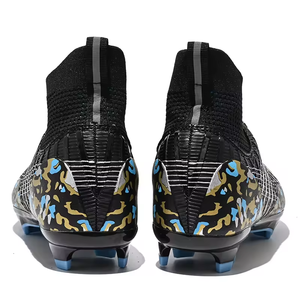 Chaussures de football pour hommes de haute qualité, respirantes, à crampons longs, pour l'extérieur, modèle 2025, nouvelles chaussures de sport montantes pour étudiants - Product Image 6