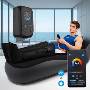 Botas de Masaje Neumático para Piernas y Pies de 4 Cámaras, Certificación CE, Control de Tiempo, Recuperación Deportiva, USB, AS ALL STAR - Product Image 1