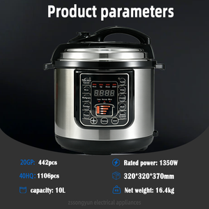 Olla a Presión Eléctrica Multifuncional 10 en 1 de 1350W, Ollas a Presión <span class=keywords><strong>Instantpot</strong></span> para Venta Directa - Product Image 4