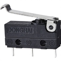 Micro-interrupteur DONGHAI MT8 IP67 pour véhicules électriques nouvelle génération, troisième génération, SPDT, pistolet de charge, étanche, anti-poussière, plastique, 6A