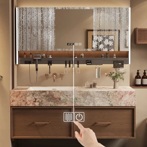 Ceramic seamless integrated basin bathroom cabinet combination hand wash basin bathroom wash basin - Product Image 6