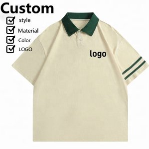 Polo unisexe de haute qualité en coton 100% à manches courtes, personnalisable avec logo, broderie ou impression, pour homme - Product Image 1