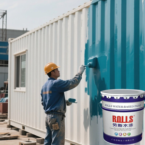 Peinture métallique à base d'eau <span class=keywords><strong>antirouille</strong></span> et <span class=keywords><strong>antirouille</strong></span> Revêtement d'apprêt métallique pour structures métalliques en acier, couche de rénovation de la <span class=keywords><strong>rouille</strong></span> du toit - Product Image 4