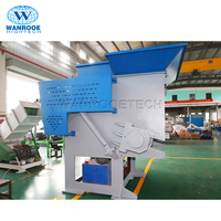 Déchiqueteuse hydraulique pour déchets de nylon, gros morceaux de plastique, conteneurs et barils – Machine de recyclage
