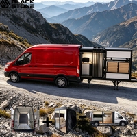 Module de conversion de fourgon aménagé multifonction Plug & Play, module de vie mobile, module de camping intégré pour fourgonnette
