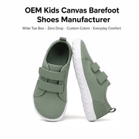 Kinder-Leinenschuhe mit Flexibler Weicher Sohle für Natürliche Fußentwicklung, Schulgeeignet, Private Label Hersteller